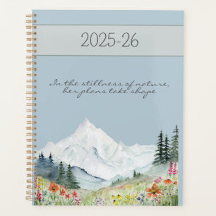 Agenda Flor silvestre de montaña acuática