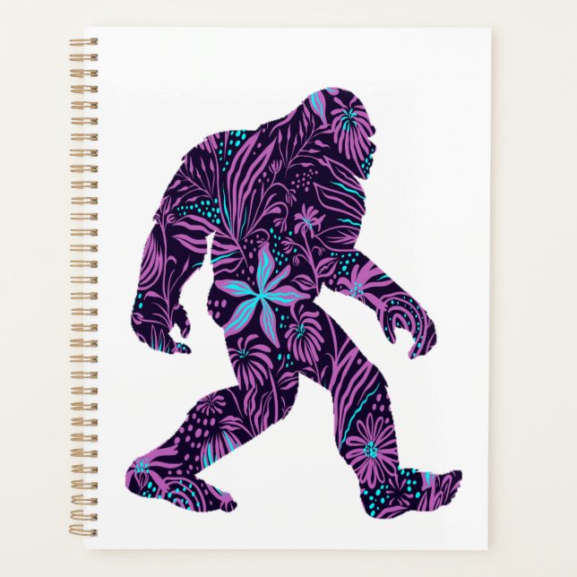 AGENDA FLORAL BIGFOOT (Anverso)
