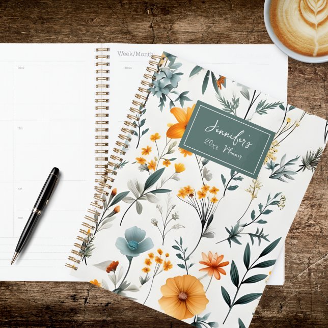 Agenda Floral Bohemio  (Subido por el creador)