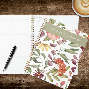 Agenda Floral Bohemio Moderno