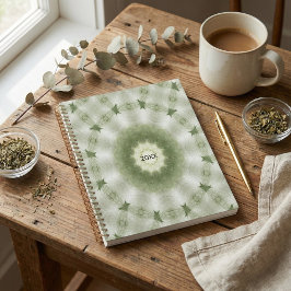 Agenda Floral boho colorido bohemio caprichoso