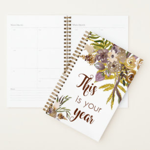 Agenda Floral de otoño esta es tu vida