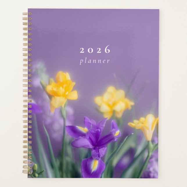 Agenda Floral de Primavera (Anverso)