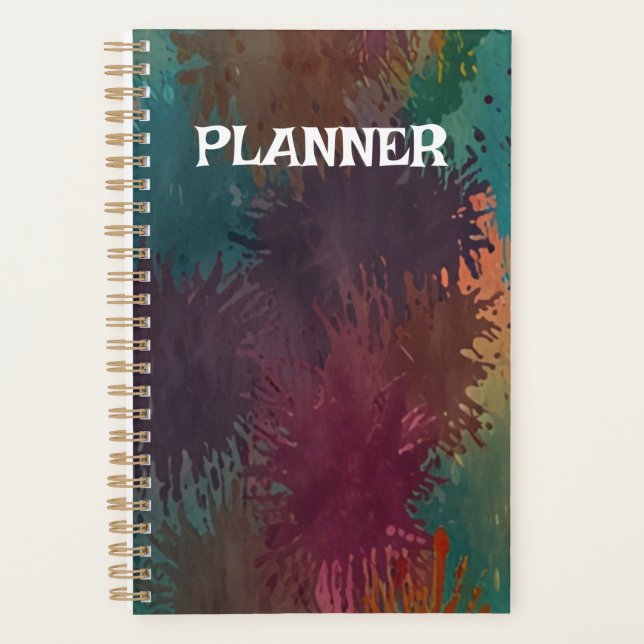 Agenda Floral elegante (Anverso)