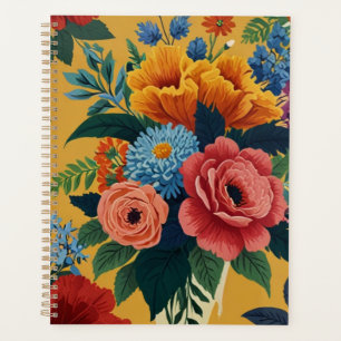 Agenda Floral elegante