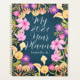 Agenda Floral Garden Blue