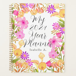 Agenda Floral Garden White