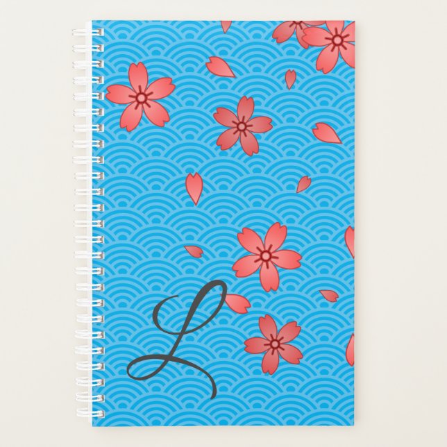 Agenda Floral japonesa de cerezo (Anverso)