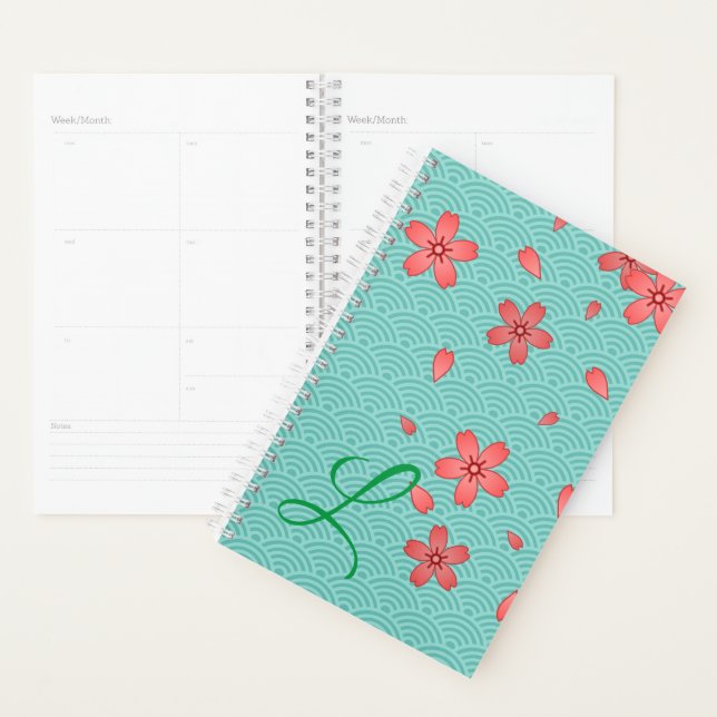 Agenda Floral japonesa de cerezo (Demostración)