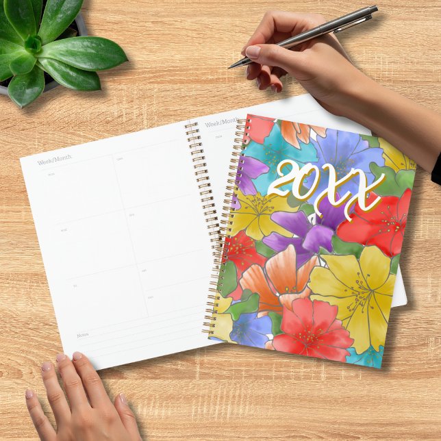 Agenda Floral Life Planner (Subido por el creador)