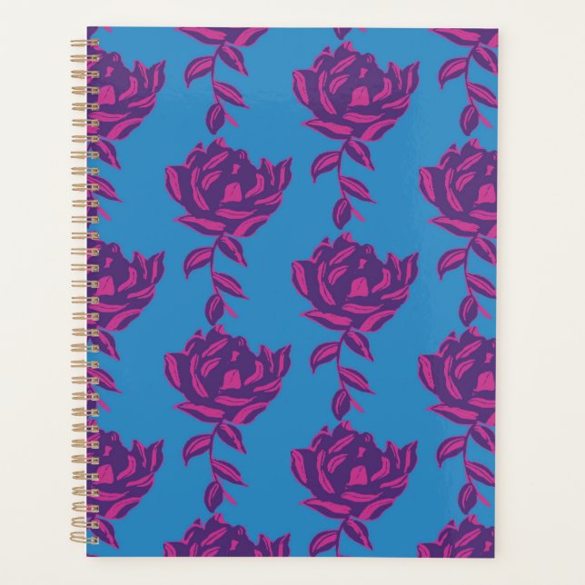 Agenda Floral lisa (Anverso)