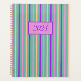 Agenda Floral Medley Stripes