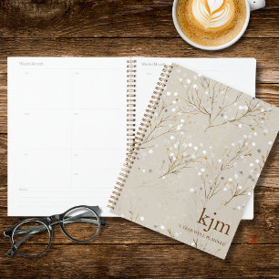 Agenda Floral Moderno