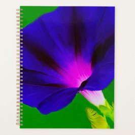 Agenda Floral Morado-Rosa Fulgoroso