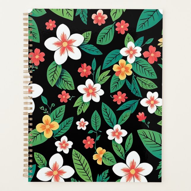 Agenda floral notepad (Anverso)
