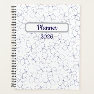 Agenda Floral Planner – Elegant Flower-Themed 