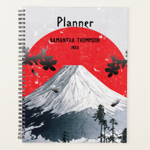 Florecimiento de cerezos en el Fuji Japón