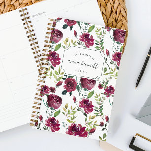 Agenda Florecimiento de invierno personalizado