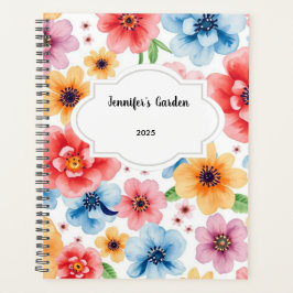 Agenda Flores acuáticas patrón jardín personal