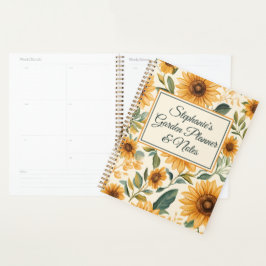 Agenda Flores amarillas florales