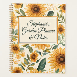 Agenda Flores amarillas florales
