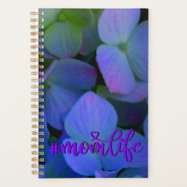 Agenda Flores azul violeta rosa azul azul Hidráneas