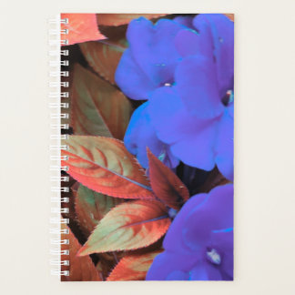 Agenda Flores azules