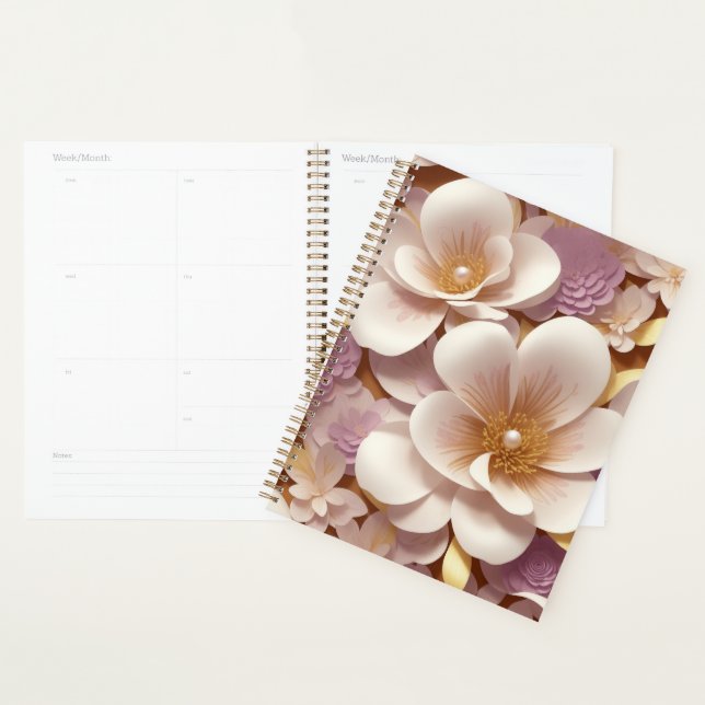 Agenda Flores blancas de bonito (Demostración)