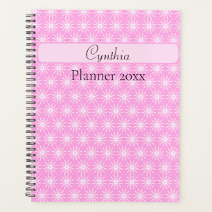 Agenda Flores blancas de estreno en rosa