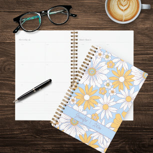 Agenda Flores bohemias pasteles