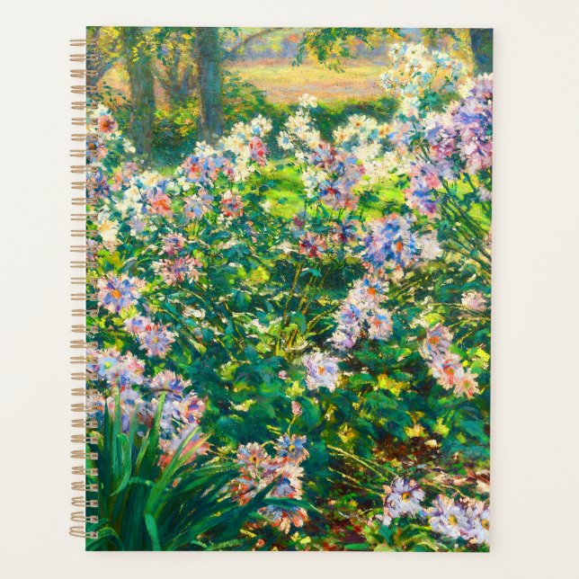 Agenda Flores de bonito de época ilustracion de flores de (Anverso)