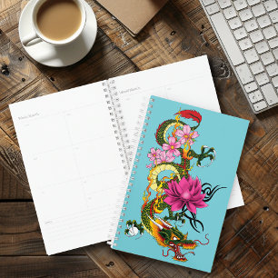 Agenda Flores de cerezo de Lotus en el Dragon Chino