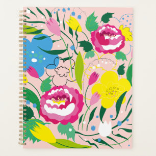 Agenda Flores de colores.