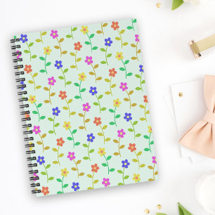 Agenda Flores de colores, motivos florales, vegetación, b