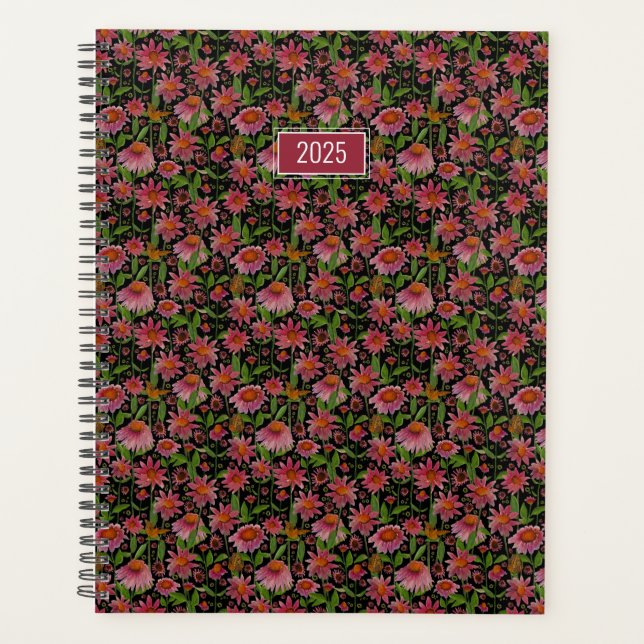 Agenda Flores de cono Planner 2025 (Anverso)