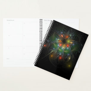 Agenda Flores de fantasía fractal blandas y tendientes