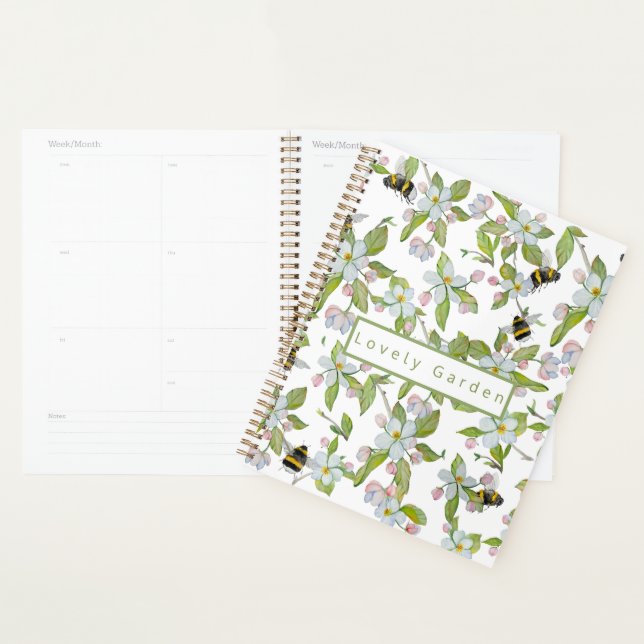Agenda Flores de jardín de primavera y abejorros (Demostración)