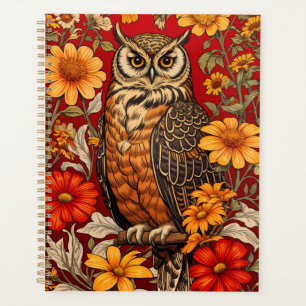 Agenda Flores De Lechuza Y Zinnia A La Rasa