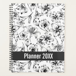 Agenda Flores de Lily Negra