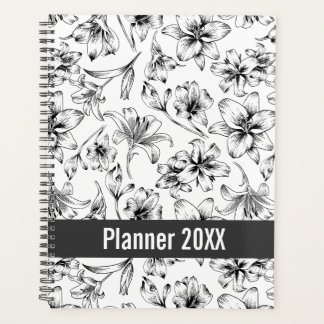 Agenda Flores de Lily Negra