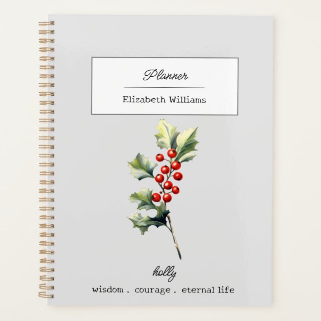AGENDA FLORES DE NACIMIENTO SALLY PERSONALIZADOS EN DICIE (Anverso)
