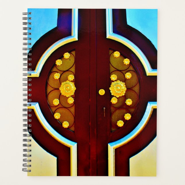 Agenda Flores de oro (Anverso)