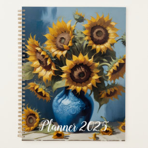 Agenda Flores de sol en jarrón
