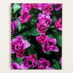 Agenda Flores de tulipanes rosados