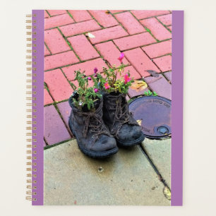 Agenda Flores en viejos botes