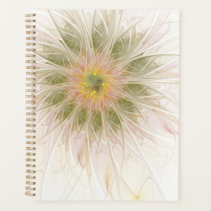 Agenda Flores fractales de fantasía suaves y tiernas