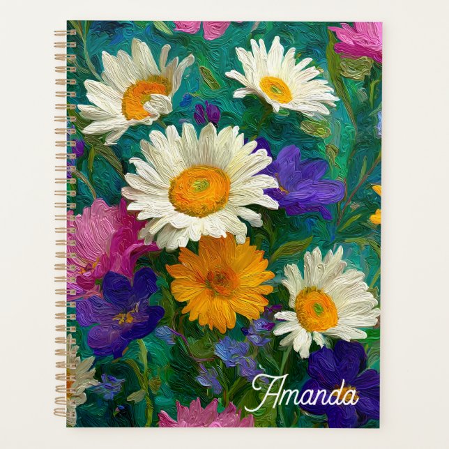 Agenda Flores Inspiración Vincent van Gogh (Anverso)