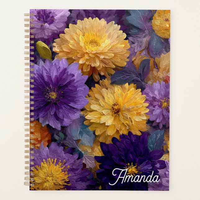 Agenda Flores Inspiración Vincent van Gogh (Anverso)