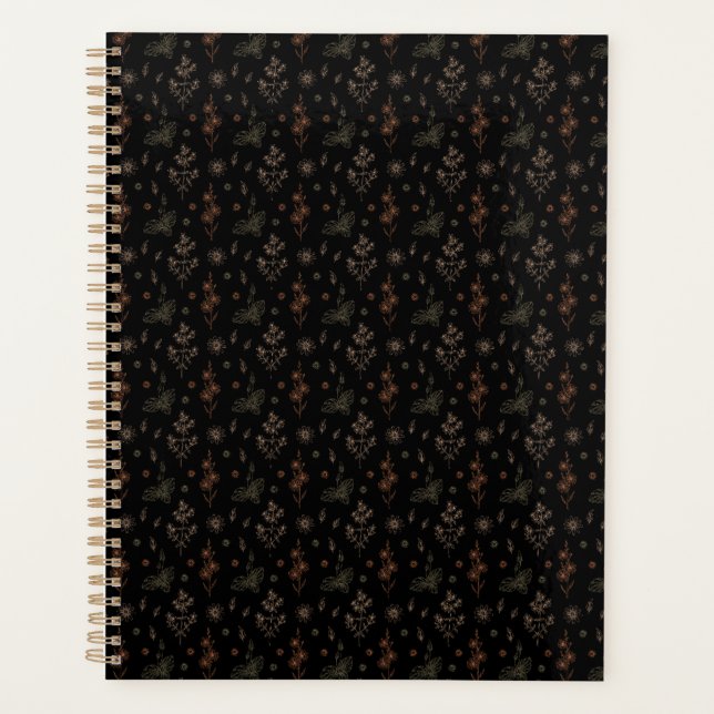 Agenda Flores Oscuros  (Anverso)