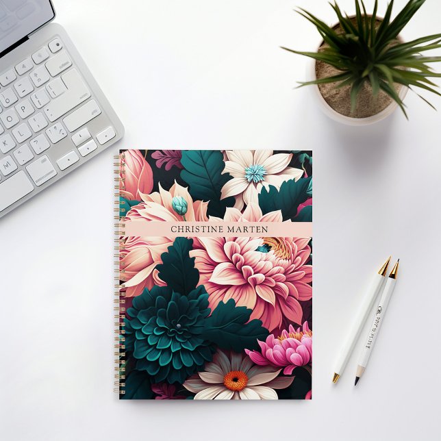 Agenda Flores simples modernas (Subido por el creador)